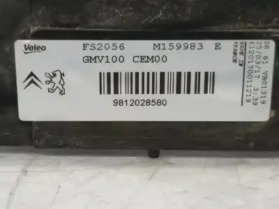 Автозапчастина б/у електро вентилятор для citroen c3 / c3 origin iii (sx) 1.2 vti 68 посилання на oem iam 9812028580  9812028580