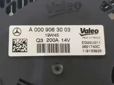 Автозапчастина б/у генератор для clase c clase c familiar 2.0 cdi посилання на oem iam a0009063003  eg20u011