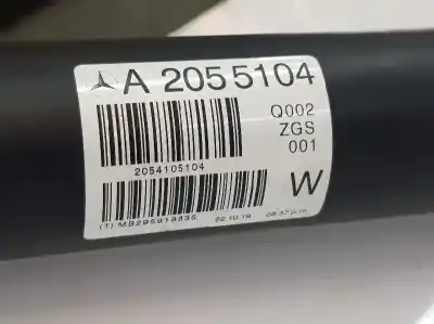 Peça sobressalente para automóvel em segunda mão transmissão central traseira por mercedes clase c familiar 2.0 cdi referências oem iam a2054105104 a2054105104 