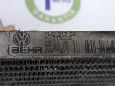 Pezzo di ricambio per auto di seconda mano radiatore a cambio per audi q7 (4l) 3.0 v6 24v tdi riferimenti oem iam 7l0317021  h1775000