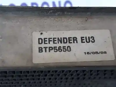 Peça sobressalente para automóvel em segunda mão intercooler por land rover defender (ld) 2.5 td5 referências oem iam btp5650  lr017950