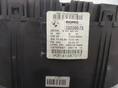 Peça sobressalente para automóvel em segunda mão quadrante por bmw 3 touring (e91) 320 d referências oem iam 9141487  62109141487