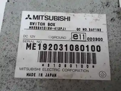 Pezzo di ricambio per auto di seconda mano modulo elettronico per mitsubishi montero (v60/v70) 3.2 di-d avance riferimenti oem iam mr558410  mr558410