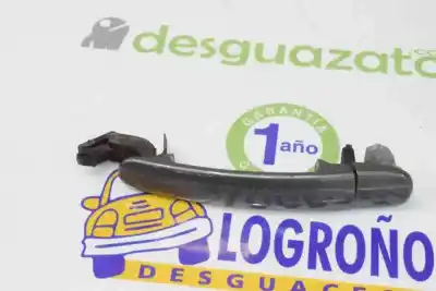Peça sobressalente para automóvel em segunda mão puxador exterior traseiro esquerdo por volkswagen golf v berlina (1k1) 1.9 tdi referências oem iam 3b0837205g