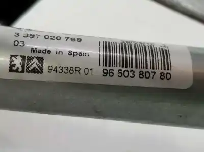 Автозапчасти б/у мотор переднего стеклоочистителя за peugeot 207 sw (wk_) 1.4 16v ссылки oem iam 6405ch  6405ch