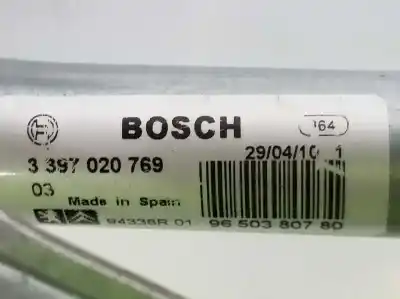 Автозапчасти б/у мотор переднего стеклоочистителя за peugeot 207 sw (wk_) 1.4 16v ссылки oem iam 6405ch  6405ch