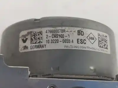 Автозапчастина б/у абс для dacia dokker laureate посилання на oem iam 476600078r  476608628r