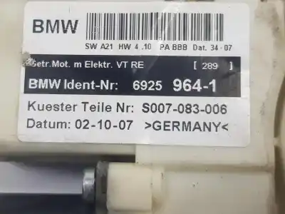 Автозапчасти б/у мотор стекла переднего правого за bmw x3 (e83) 2.0 turbodiesel cat ссылки oem iam 6925964  67626925964