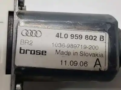 Second-hand car spare part right front window motor for audi q7 (4l) 3.0 v6 24v tdi oem iam references 4l0959802b  4l0959802b