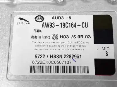 Pezzo di ricambio per auto di seconda mano amplificatore d'antenna per jaguar xf 2.2 diesel cat riferimenti oem iam aw9319c164cu 2282951 aud3-8 