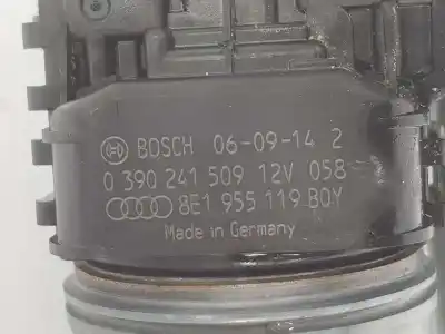 Автозапчасти б/у мотор переднего стеклоочистителя за audi a4 b7 (8ec) 2.0 tdi ссылки oem iam 8e1955119  