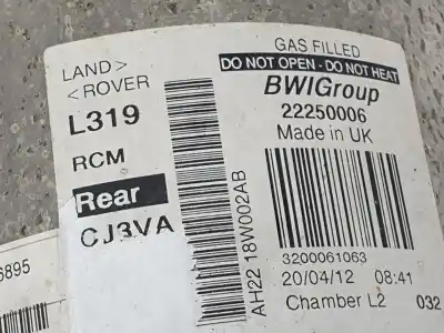 Автозапчастина б/у правий задній амортизатор для land rover discovery iv (l319) 3.0 td 4x4 посилання на oem iam lr038096  ah2218w002ac