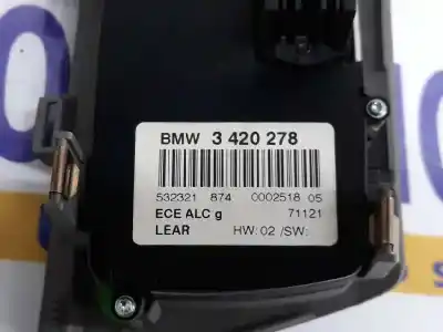 Second-hand car spare part headlights switch for bmw x3 (e83) 2.0 d oem iam references 61313420278  3420278