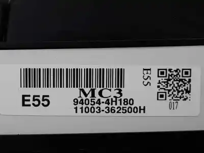 Peça sobressalente para automóvel em segunda mão quadrante por hyundai h1 2.5 crdi referências oem iam 940544h180  940544h180