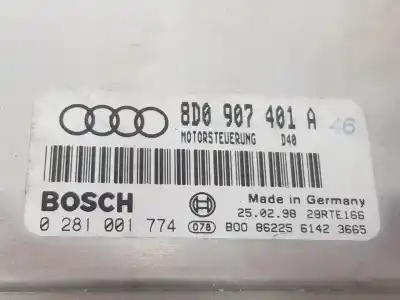 Автозапчасти б/у блок управления двигателем за audi a4 b5 avant (8d5) 2.5 tdi ссылки oem iam 8d0907401a  0281001774