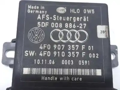 Peça sobressalente para automóvel em segunda mão módulo eletrônico por audi q7 (4l) 3.0 v6 24v tdi referências oem iam 4f0907357f  