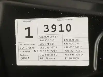 Автозапчастина б/у регулятор склона задній лівий для porsche cayenne (9pa) s 4.5 посилання на oem iam 95553335300  95553346100