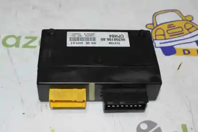 Piesă de schimb auto la mâna a doua UNITATE DE CONTROL ÎNCHIDERE pentru FIAT SCUDO (222)  Referințe OEM IAM 9639819680  