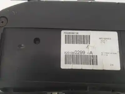 Peça sobressalente para automóvel em segunda mão quadrante por renault clio iii dynamique referências oem iam 8201060299  8201060299