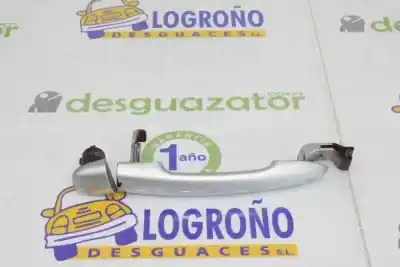 Second-hand car spare part exterior left rear door handle for renault laguna iii 2.0 16v oem iam references 7701475753