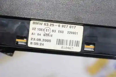 Second-hand car spare part center tailgate light for bmw 5 (e60) 535 d oem iam references 63256927017  63257145659