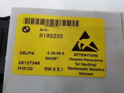 Second-hand car spare part electronic module for bmw serie 5 touring (e61) 530d oem iam references 61319183233  9183233