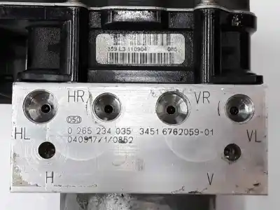 Peça sobressalente para automóvel em segunda mão abs por bmw x3 (e83) 3.0 i xdrive referências oem iam 30503424684  30503424684