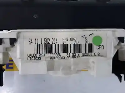 Автозапчасти б/у климат-контроль за mini mini (r50, r53) one d ссылки oem iam 64111502214  lt04023 69432203