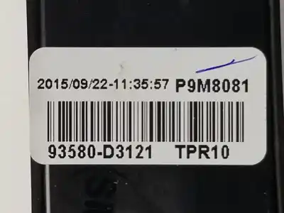 Автозапчасти б/у управление задними правыми стеклами за hyundai tucson (tl, tle) 1.7 crdi ссылки oem iam 93580d3121  93580d3121