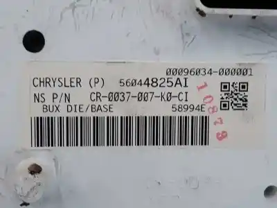 Second-hand car spare part dashboard for dodge nitro 2.8 crd 4wd oem iam references 56044825ai  56044994ai