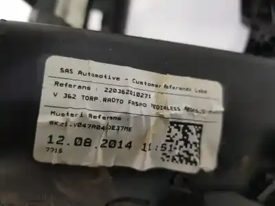 Автозапчастина б/у аератор для ford transit custom v362 autobús (f3) 2.2 tdci посилання на oem iam 1851869  bk2118835dc