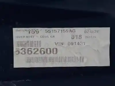 Pezzo di ricambio per auto di seconda mano siluro per dodge nitro 2.8 crd 4wd riferimenti oem iam 55157159ag  55157159ag