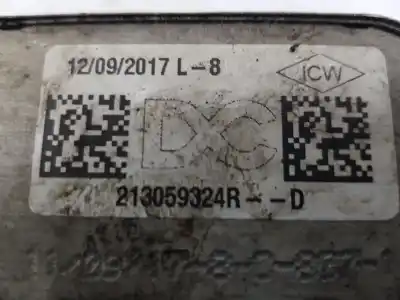 Автозапчастина б/у масляний радіатор для dacia dokker laureate посилання на oem iam 213059324r  213059324r