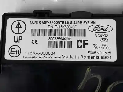 Автозапчасти б/у комфортный модуль за ford fiesta vi (cb1, ccn) 1.0 sport ссылки oem iam dn1t15k600cf  f005v01835