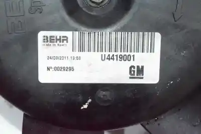 Автозапчасти б/у электрический вентилятор за opel meriva b monospace (s10) 1.7 cdti (75) ссылки oem iam 13331015  0029295