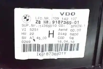 Peça sobressalente para automóvel em segunda mão quadrante por bmw x1 2.0 turbodiesel referências oem iam 96210187369  62109316152