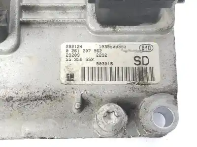 Second-hand car spare part ecu engine control for opel corsa c (x01) 1.2 (f08, f68) oem iam references 55350552  55350552