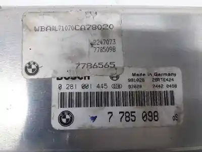 Second-hand car spare part ecu engine control for bmw 3 (e46) 320 d oem iam references 7785098  bosch0281001445