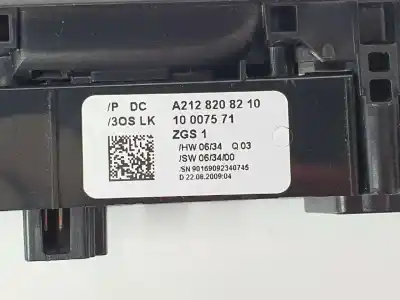 Second-hand car spare part left front power window switch for clase c clase c familiar 2.1 cdi oem iam references a2128208210  2128208210
