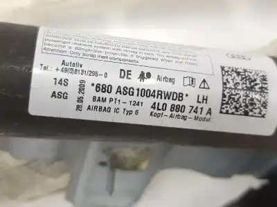 Автозапчастина б/у передня ліва подушка безпеки для audi q7 3.0 v6 24v tdi clean diesel посилання на oem iam 4l0880741a  4l0880741a