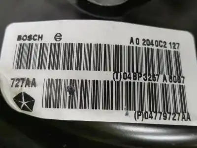 Peça sobressalente para automóvel em segunda mão servo freio por jeep cherokee 2.8 crd referências oem iam 04779727aa  a02040c2127