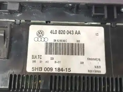 Автозапчасти б/у климат-контроль за audi q7 3.0 v6 24v tdi clean diesel ссылки oem iam 4l0820043aa  4l0820043aa