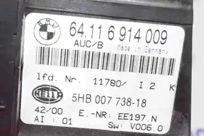 Second-hand car spare part climate control for bmw 3 (e46) 320 i oem iam references 64116914009  6914009