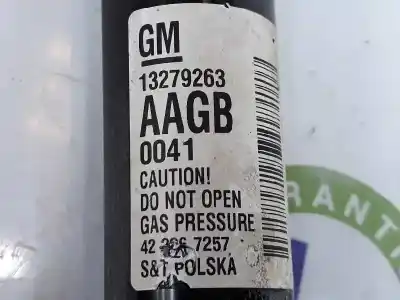 Автозапчасти б/у правый задний амортизатор за opel astra j (p10) 1.7 cdti (68) ссылки oem iam 13279263  422267257