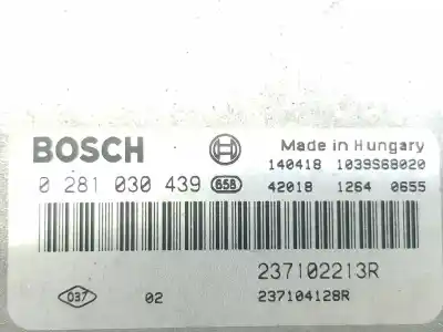 Автозапчасти б/у блок управления двигателем за dacia logan ii 1.5 dci d fap ссылки oem iam 237102213r  237104128r
