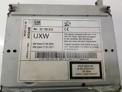Автозапчасти б/у gps-навигационная система за opel astra j lim. 2.0 16v cdti ссылки oem iam 22739813  22739813