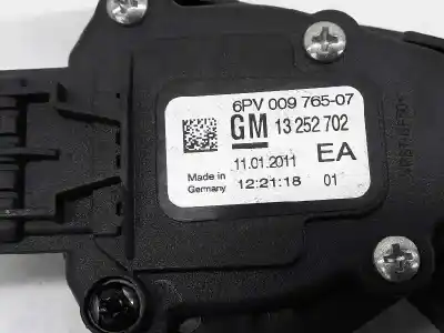 Автозапчастина б/у педальний потенціометр для opel astra j (p10) 1.7 cdti (68) посилання на oem iam 13252702  6pv009765