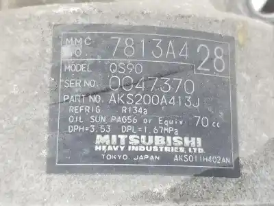 Автозапчасти б/у генератор за mitsubishi asx (ga0) desde 06/2010 1.8 di ссылки oem iam 1800a431  1800a431