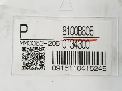 Автозапчастина б/у панель інструментів для mitsubishi asx (ga0) desde 06/2010 1.8 di посилання на oem iam 8100b805  8100b805