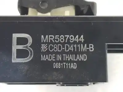 Автозапчастина б/у передній правий віконний вимикач для mitsubishi asx (ga0) desde 06/2010 1.8 di посилання на oem iam mr587944